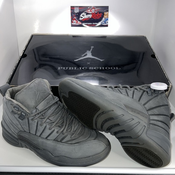 Jordan 12 Retro x PSNY Size 8 Dark Grey 130690-003 OG All‎ Preloved main image 4